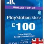 Playstation Network Card (PSN) 100 GBP (UK)