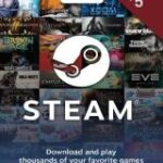 Steam Gift Card 5 USD (US)