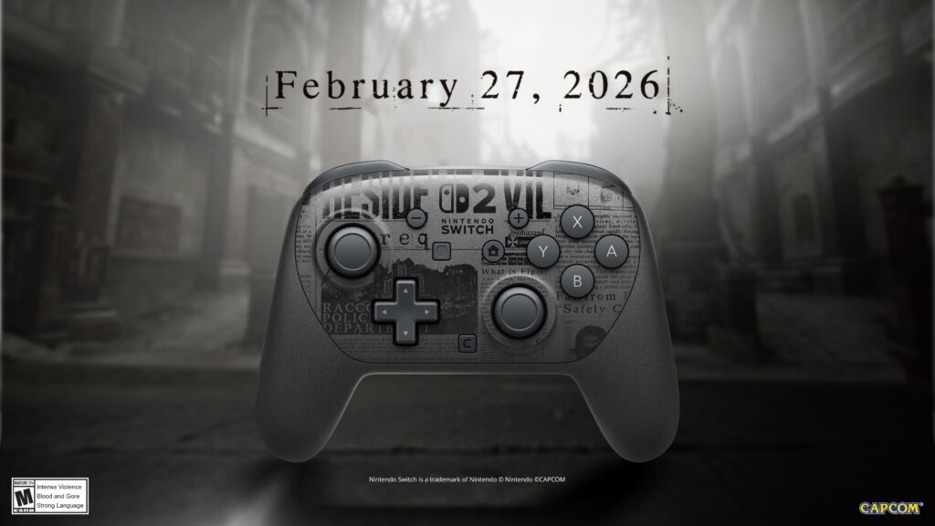 Resident Evil Requiem gets a pro controller and Amiibo on Switch 2