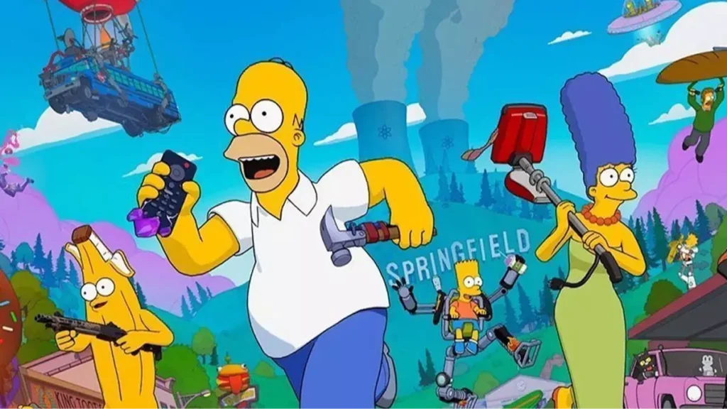 Fortnite Map Leaks, We’re off to Springfield With Homer Simpson