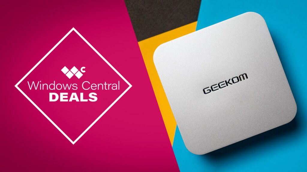 Don’t waste your money on an expensive computer — a discounted Geekom mini PC can do the same job for less
