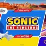 Sonic the Hedgehog has been added as a sidekick on GPS navigation app Waze