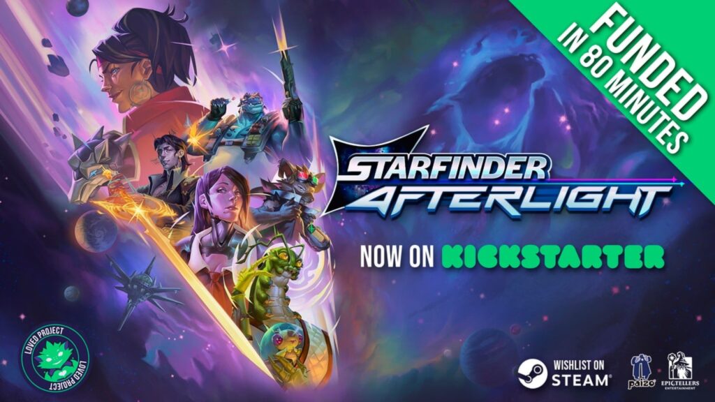 Starfinder: Afterlight Campaign Charges Kickstarter, Raising Over $400K