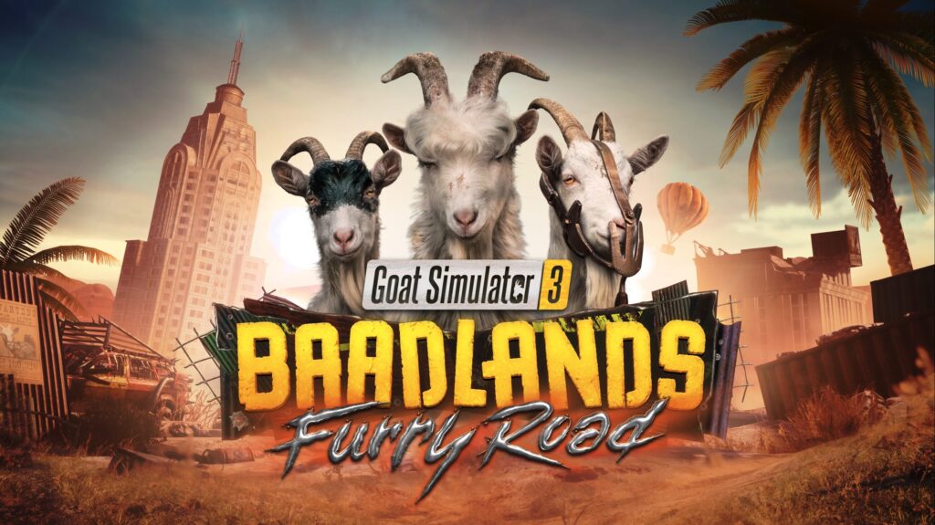 The Baadlands: Furry Road DLC for Goat Simulator 3 releases on November 19, 2025