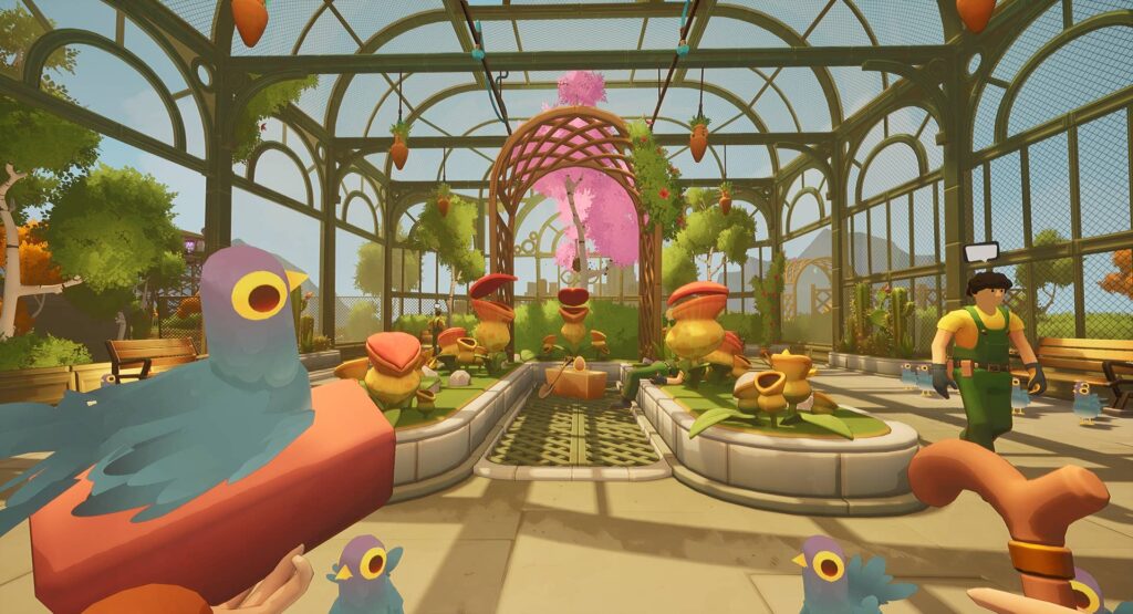 Bribe pigeons into criminal acts with infinite bread in The Bench later this month