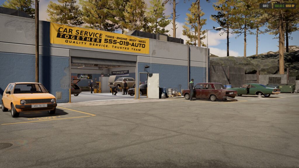 The car service sim Car Service Together gets a demo