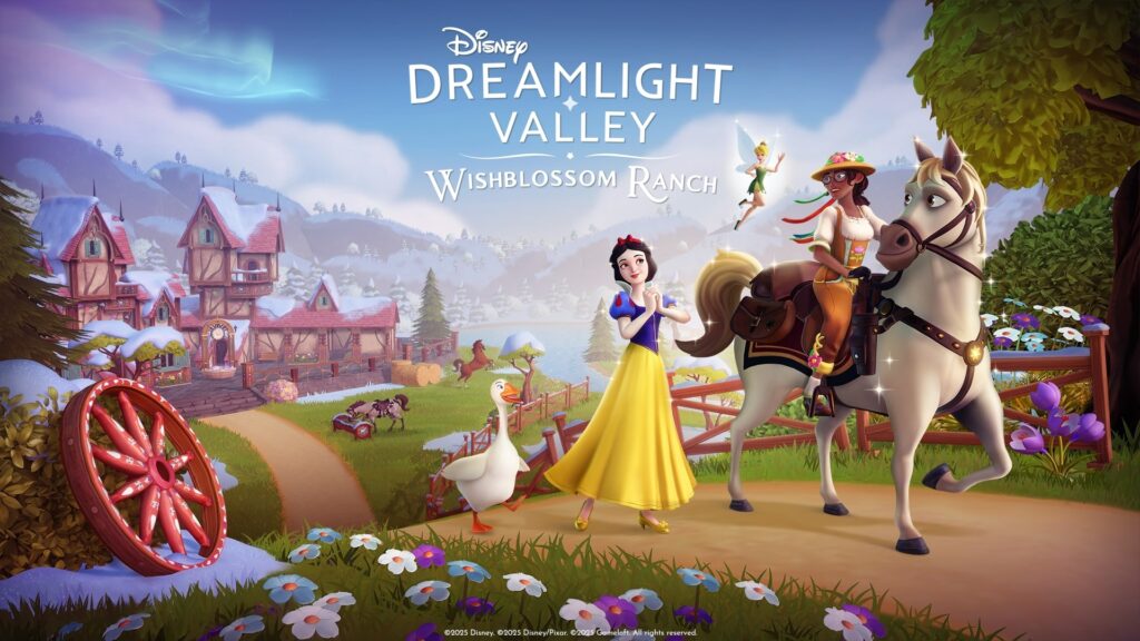 The Disney Dreamlight Valley: Wishblossom Ranch expansion releases on November 19, 2025