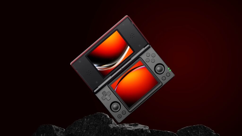 The DS-inspired console Anbernic RG DS gets a little demo