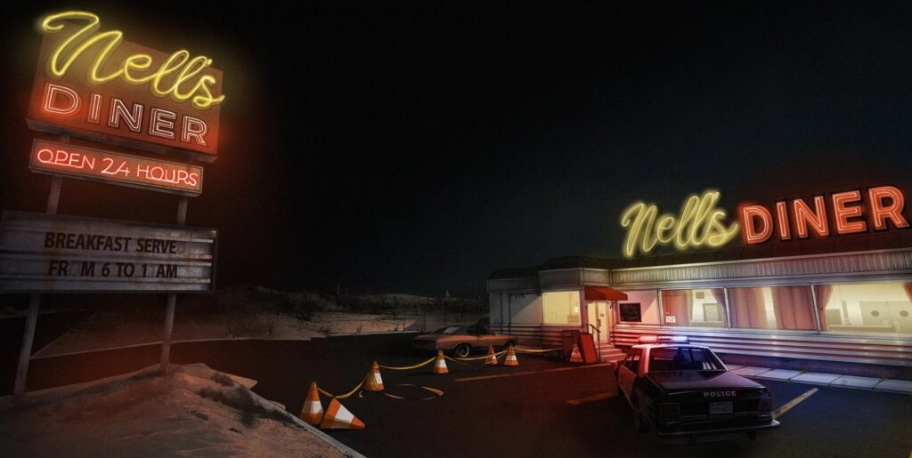 The Nell’s Diner map is coming to Phasmophobia on November 11, 2025