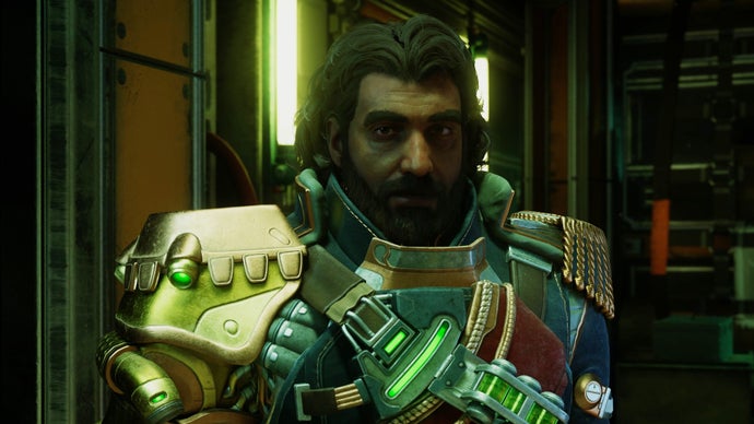 Please let me bow before The Protectorate’s gold-trimmed porcelain thrones, The Outer Worlds 2