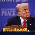 The White House Wades Into the Console Wars, Releases AI Image of Donald Trump as Master Chief Saluting in Front of an American Flag That Contains a Big Mistake