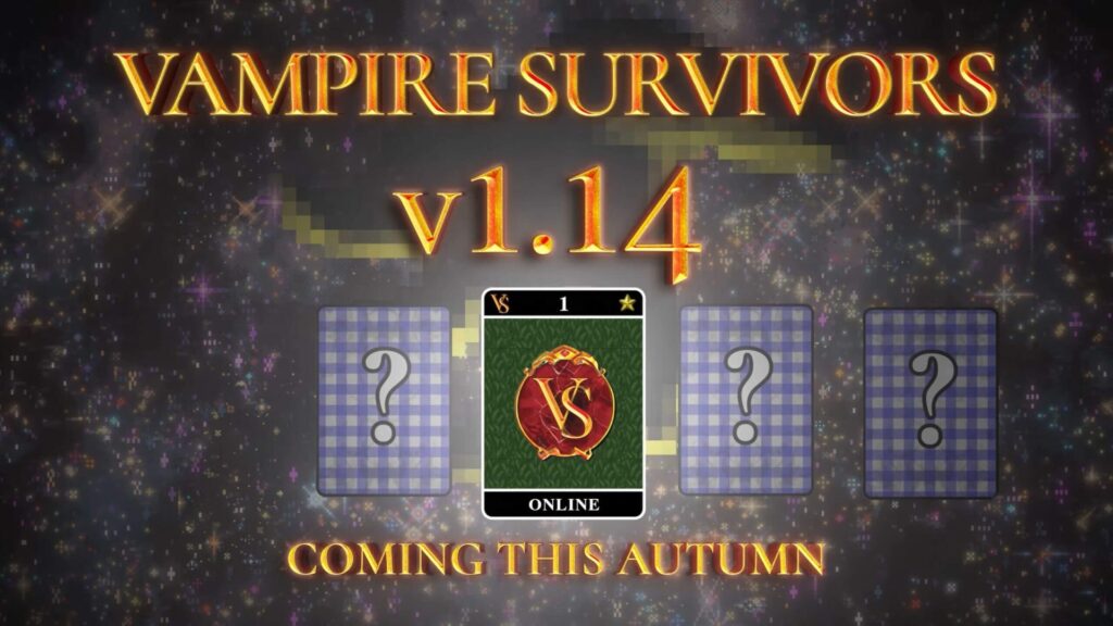 Vampire Survivors Update 1.14 Brings Online Co-op and More This Fall