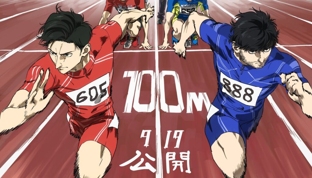 Netflix’s 100 Meters anime movie feels like Heated Rivalry without the romance