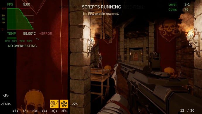 FPS Quest turns the perpetual battle for a good frame-rate into an emergent shadow war between rival geeks