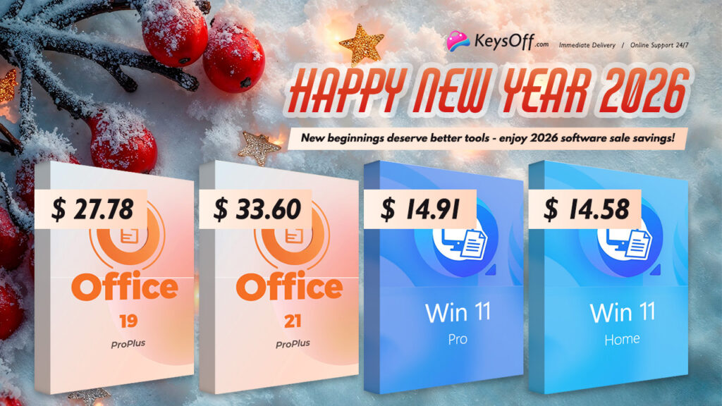 Upgrade to Windows 11 Pro for $14 & Office 2021 for $33 on this 2026 New Year Sale