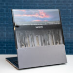 This ThinkPad laptop concept has a rollable display that wraps around its lid