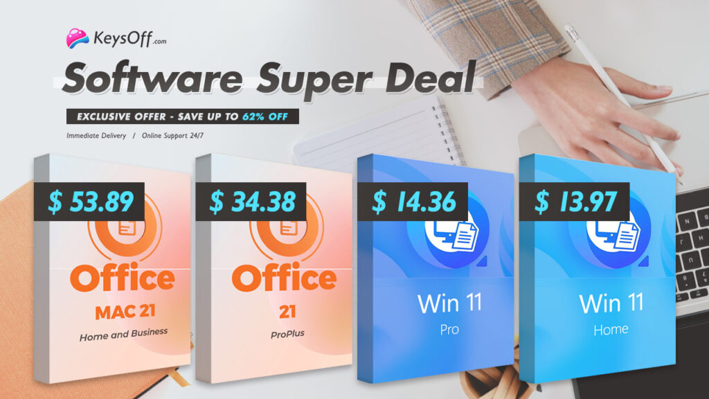 Upgrade your PC with Lifetime MS Office 2021 for $34 and Windows 11 for $14