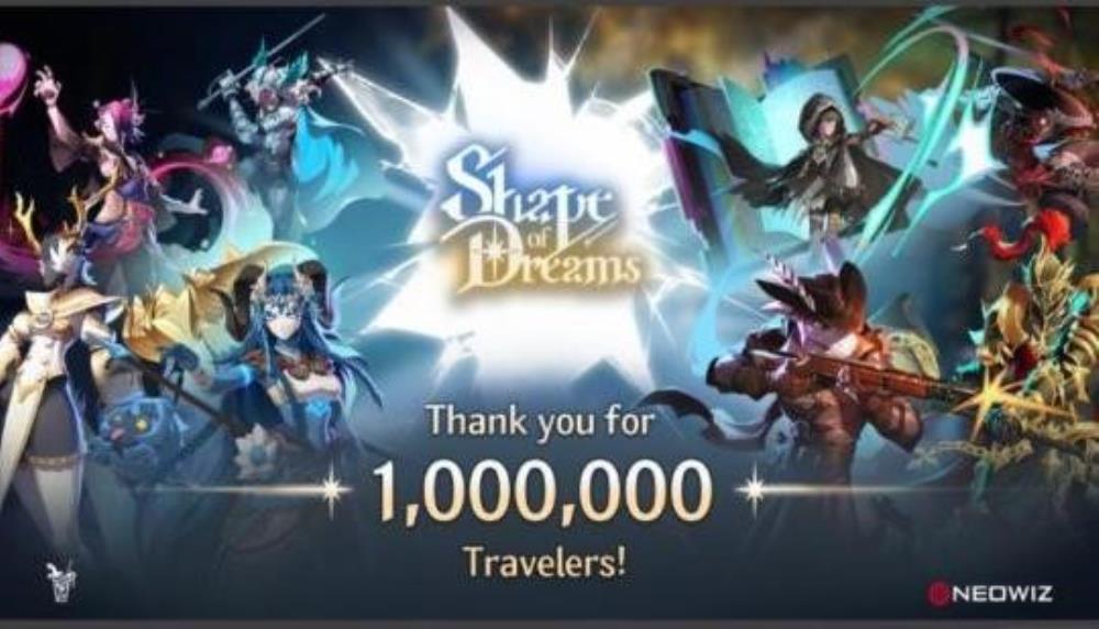 Shape of Dreams – Thank you for 1M Travelers