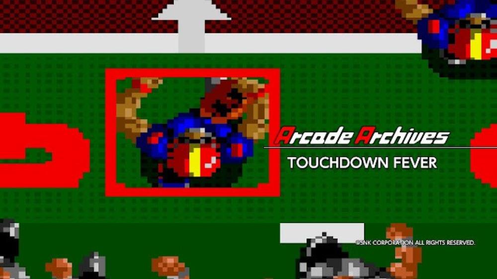 SNK’s TOUCHDOWN FEVER Returns as Arcade Archives TOUCHDOWN FEVER, Launches January 2026