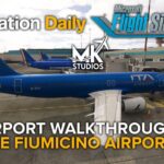 Microsoft Flight Simulator 2024 Airport Walkthroughs – Rome Fiumicino v2 (LIRF) by MK Studios