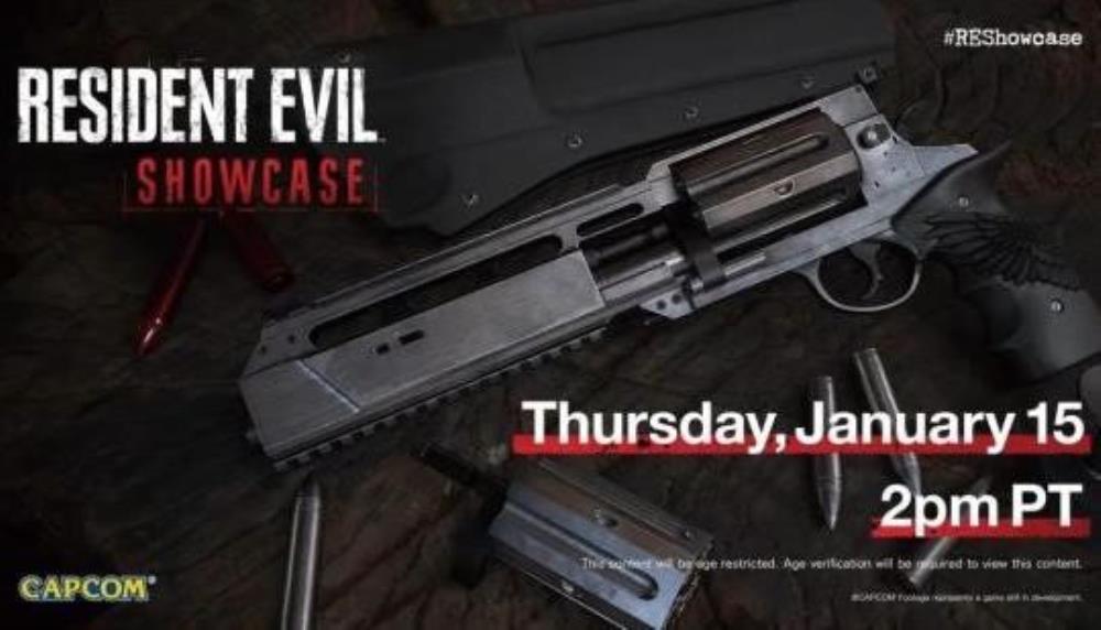 Resident Evil Showcase set for January 15