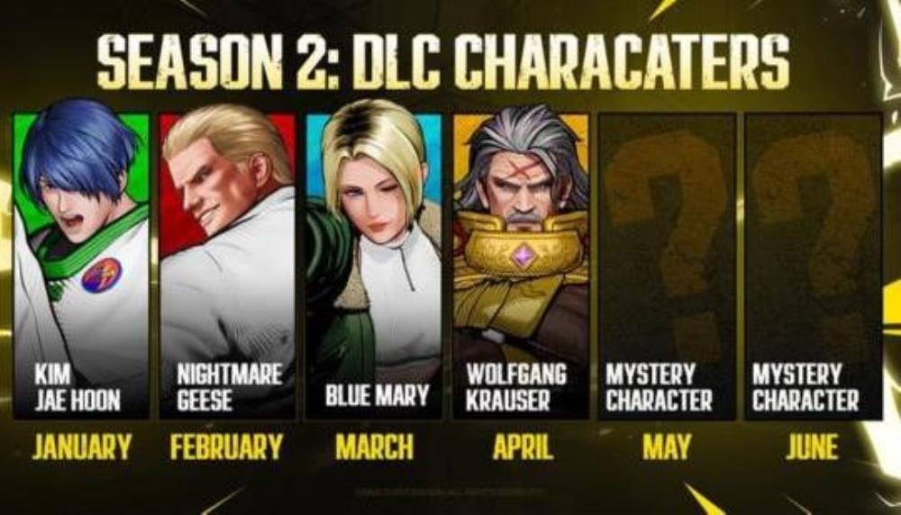 Fatal Fury: City of the Wolves Season 2 DLC characters announced