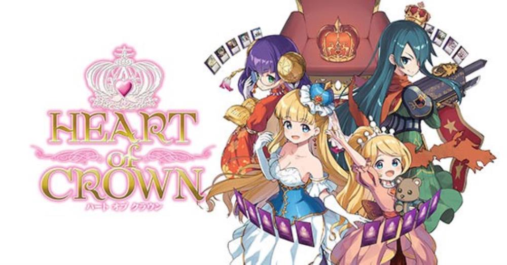 The deck-building succession battle card game, HEART of CROWN, is out now for the Switch
