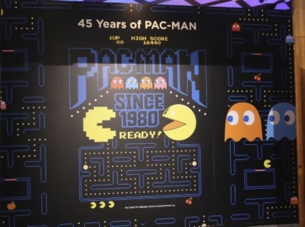 45 Years Of Pac-Man Exhibit Pictures And Video