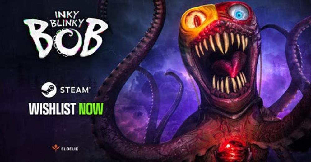 The surreal horror-comedy action game, Inky Blinky Bob, is coming to Steam on March 20th