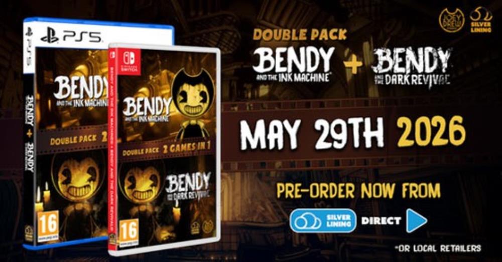 Bendy Double Pack is coming physically to consoles on May 29th (2026)