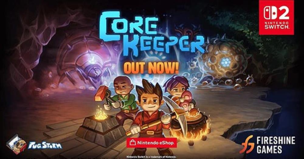 The sandbox adventure, Core Keeper, is now available for the Nintendo Switch 2
