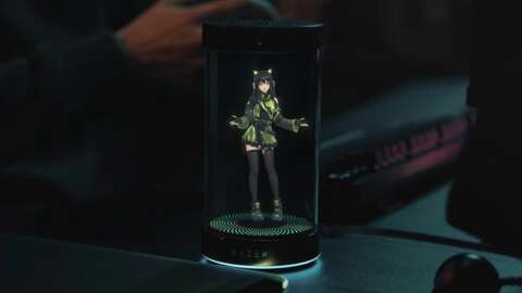 Razer’s New Holographic AI Assistant Sits On Your Desk And Promises Help, Not Judgement