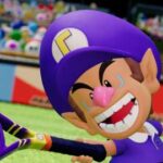 Baby Waluigi Cries Waaaah In Mario Tennis Fever