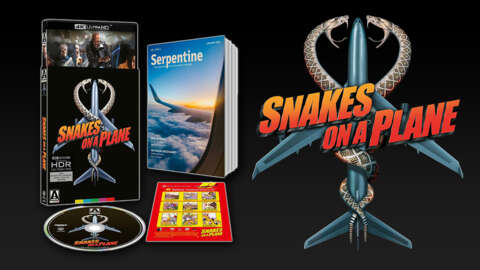 Save 50% On The Upcoming Snakes On A Plane Limited Edition 4K Blu-Ray