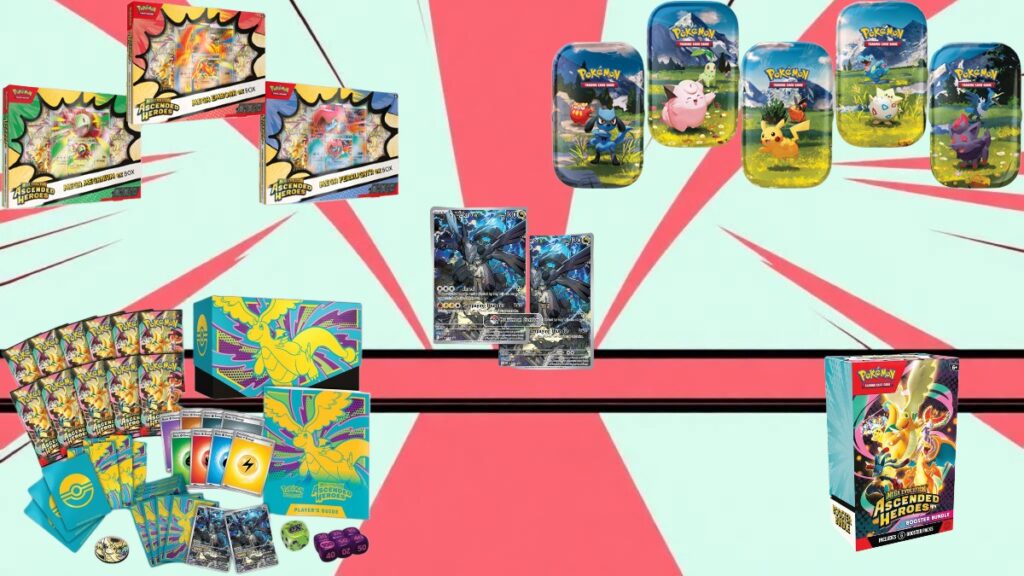 Pokémon TCG Ascended Heroes Product Details and Release Dates