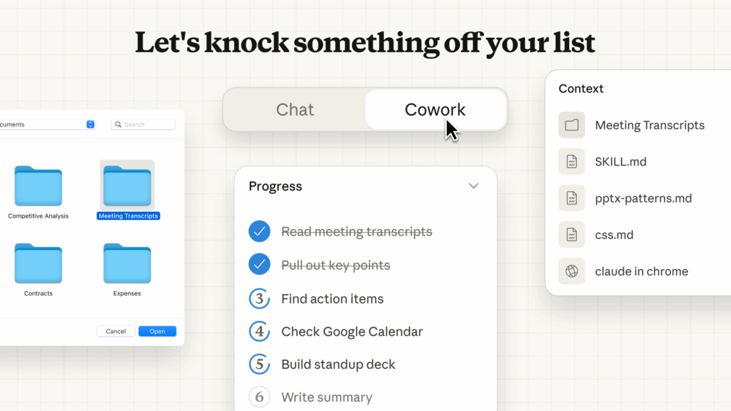 Anthropic wants you to use Claude to ‘Cowork’ in latest AI agent push