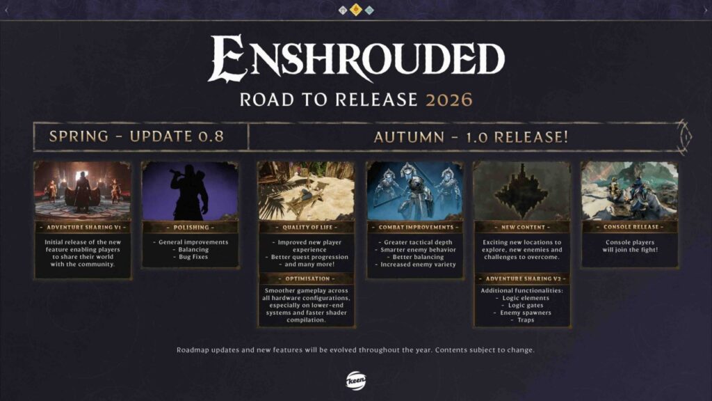 Enshrouded 1.0 is Coming Fall 2026 – This is What We Can Expect