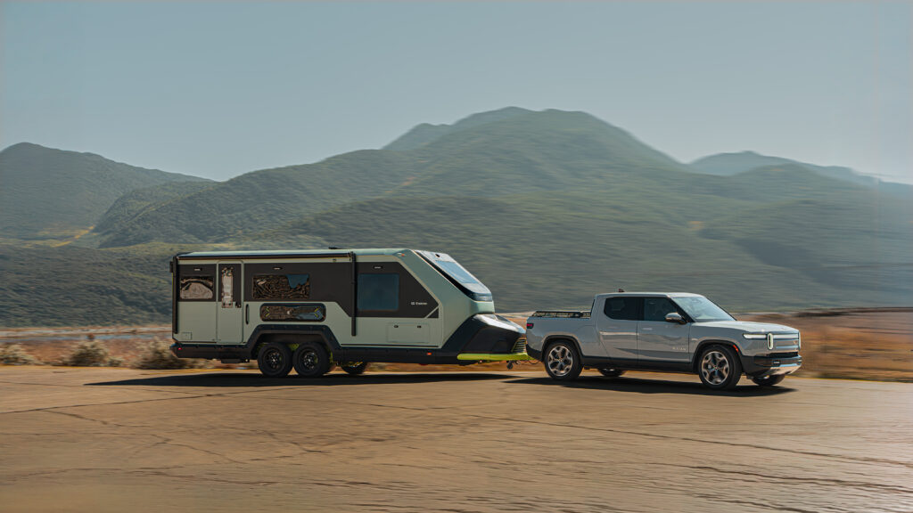 This RV will charge your electric truck after towing