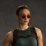 First images of Sophie Turner as Lara Croft revealed in classic game attire