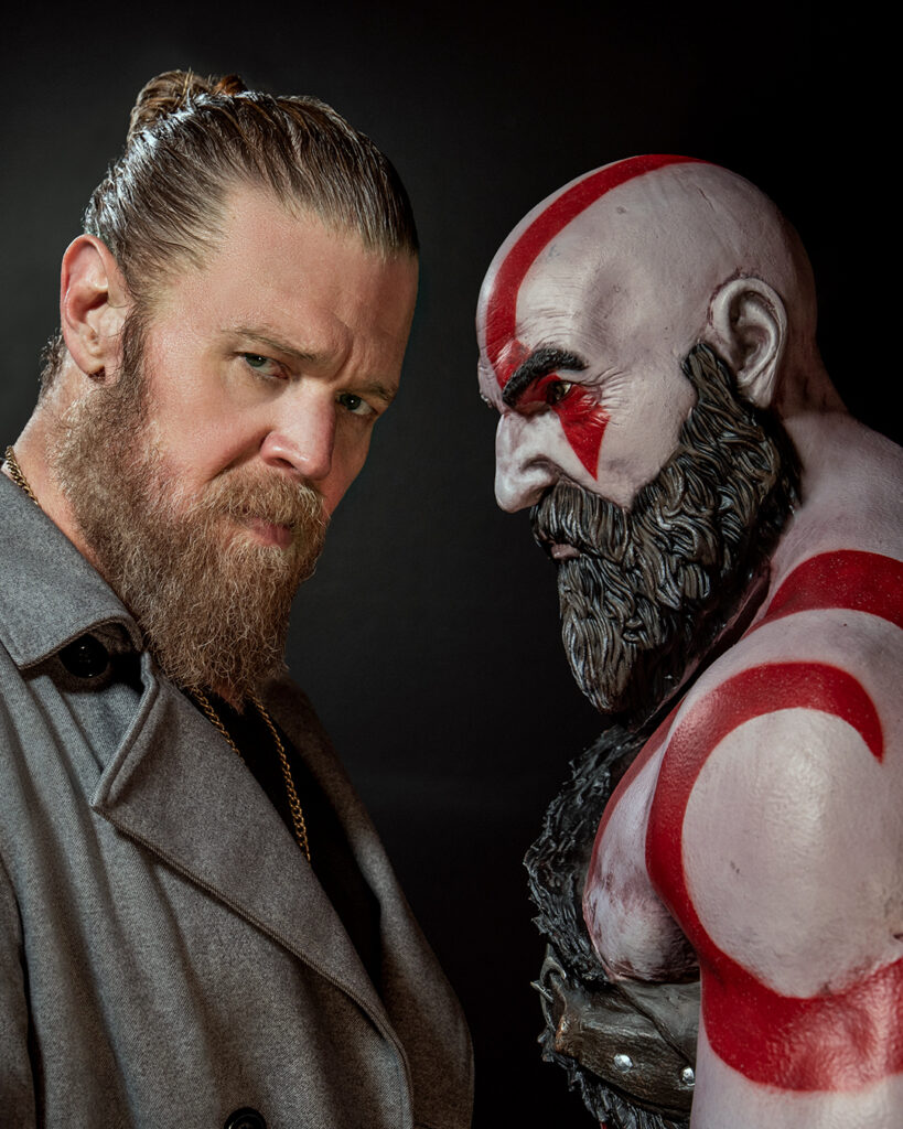 Amazon didn’t have to go far to find its live-action Kratos