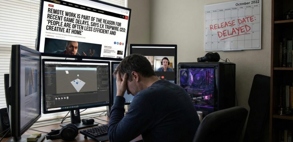 ‘Remote Work Is Part of the Reason for Recent Game Delays’, Says Ex Tripwire CEO: ‘People Are Often Less Efficient and Creative at Home’