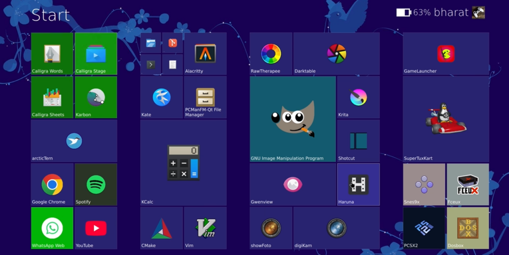 One for the sickos: Linux shell ‘revives’ Windows 8’s infamous tile-based Metro look