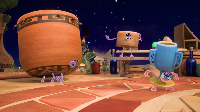 In Double Fine’s “pottery brawler” Kiln, you can skip the fights and just sculpt pots in peace