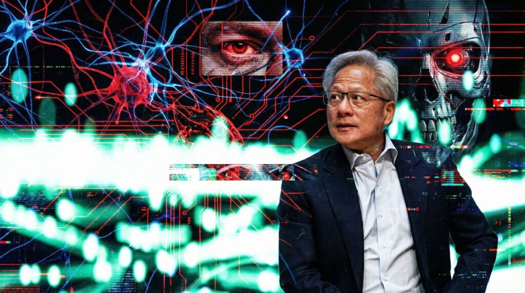 NVIDIA CEO Jensen Huang says “God AI” could exist someday on biblical or galactic scales, fueling hype and skepticism online
