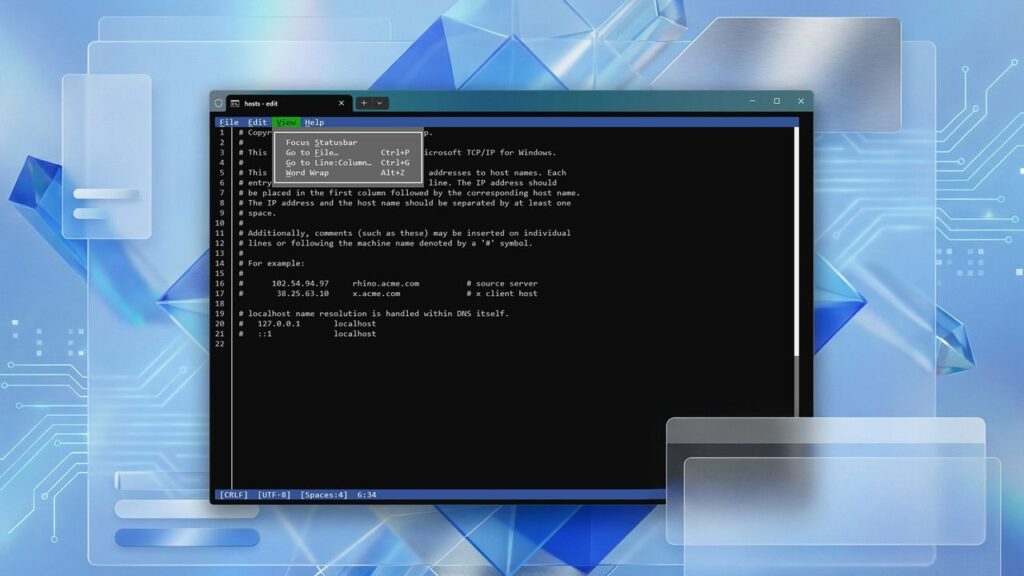 How to edit text files directly from Command Prompt and PowerShell on Windows 11 — using Microsoft Edit just like Linux’s Nano