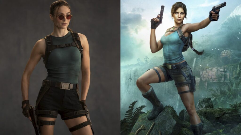 Amazon Reveals the First Look at Sophie Turner as Lara Croft in Upcoming Tomb Raider TV Show