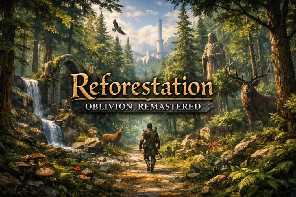 This Oblivion Remastered Mod Adds Almost 2000 New Trees Into Cyrodiil