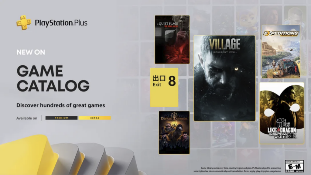 Resident Evil Village, Like a Dragon: Infinite Wealth, Darkest Dungeon II and More Join PS Plus Extra Catalog for January 2026