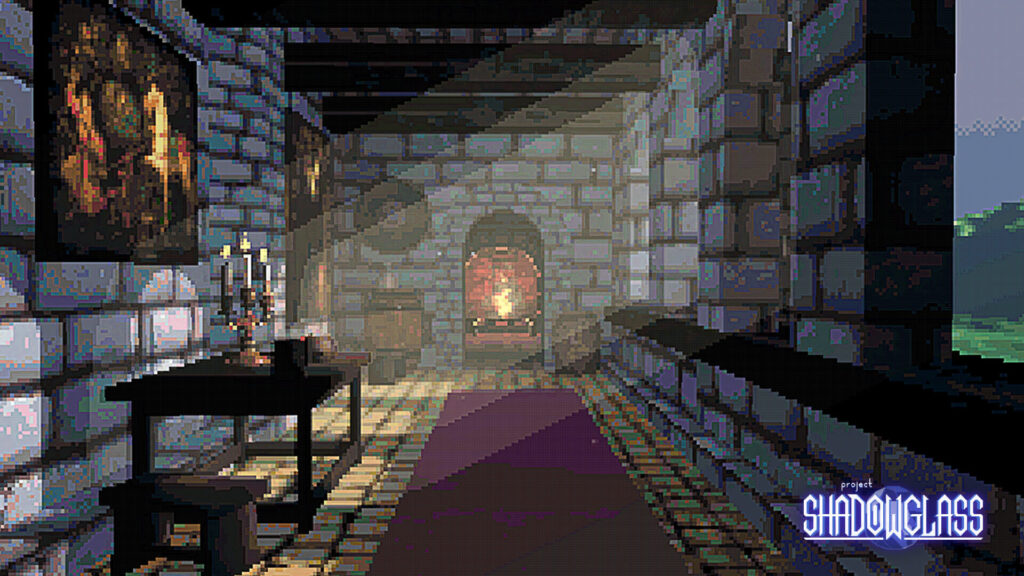 New gameplay footage from the first game that will be created by AI, Project Shadowglass