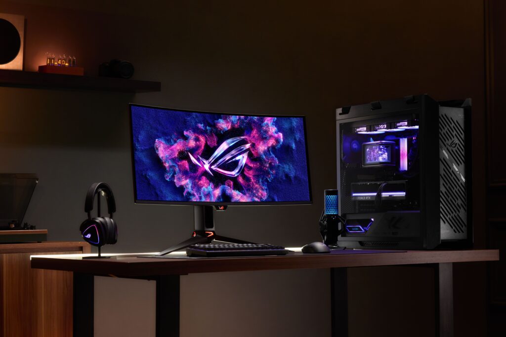 Asus’ new OLED gaming monitors will have sharper text and more accurate colors